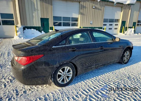 2013 Hyundai Sonata Gls from USA, damaged, VIN 5NPEB4AC5DH541389